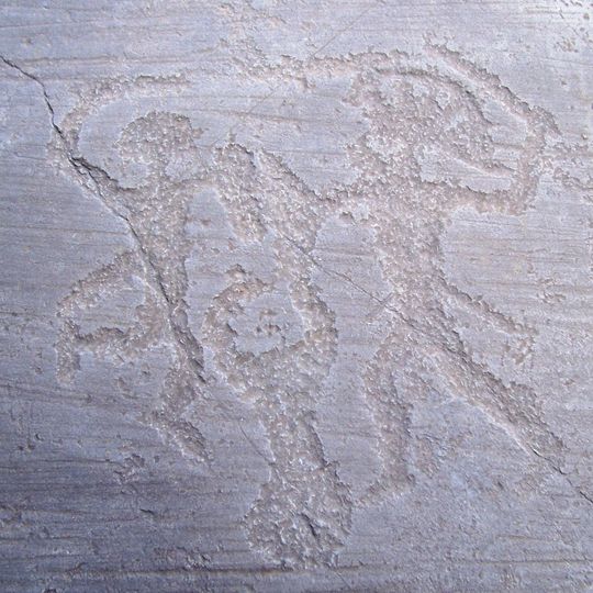 Rock drawings in Valcamonica