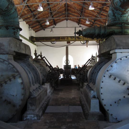 Budynek dmuchawy parowej wraz z maszyną parową