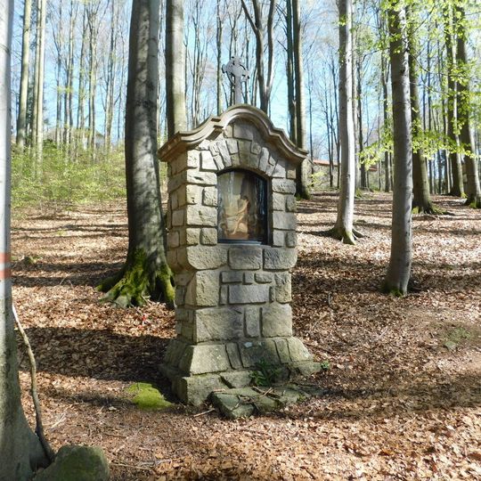 9. zastavení křížové cesty na Křemešníku