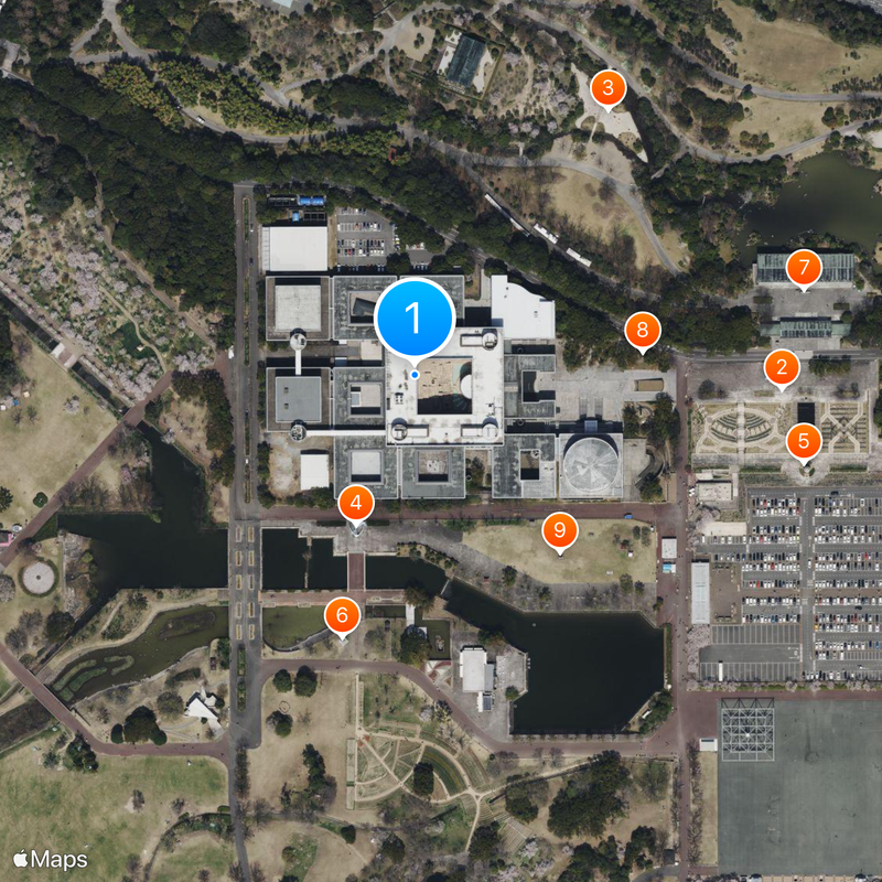 National Museum of Ethnology Karte