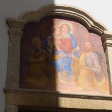 Igreja católica, mural, obra de arte