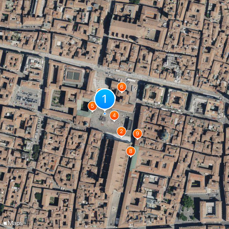 University of Bologna Map