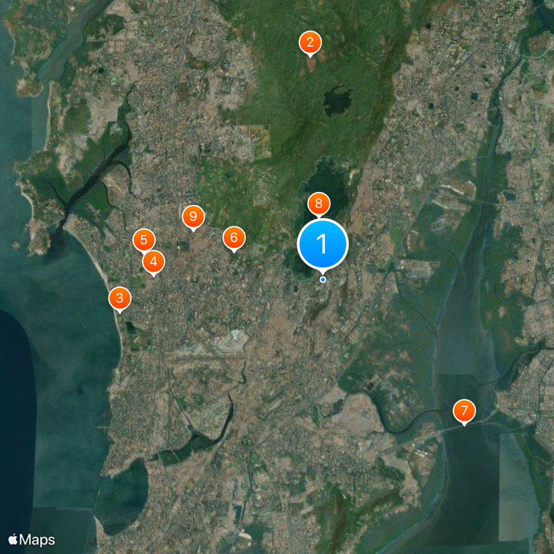 Hiranandani Gardens, Mumbai Map