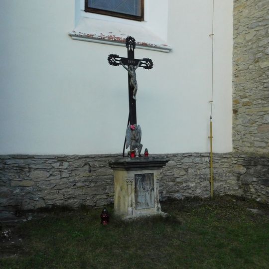 Kříž u kostela svatého Jiljí ve Vlašimi