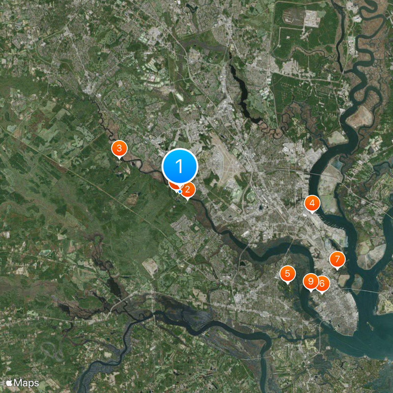 Magnolia Plantation and Gardens Map