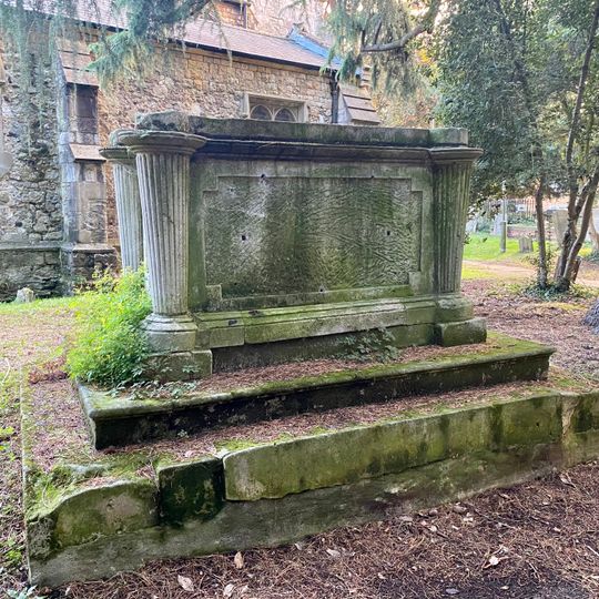 Chest Tomb To North Of Church In St Mary At Finchley Churchyard