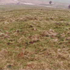 Saucer barrow: part of a barrow cemetery west of Barbury Castle