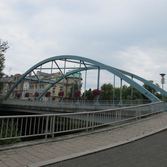 Most Palackého ulice přes Jizeru v Turnově