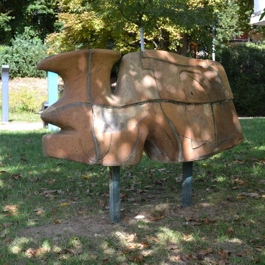 Plastika Velbloud v Komíně