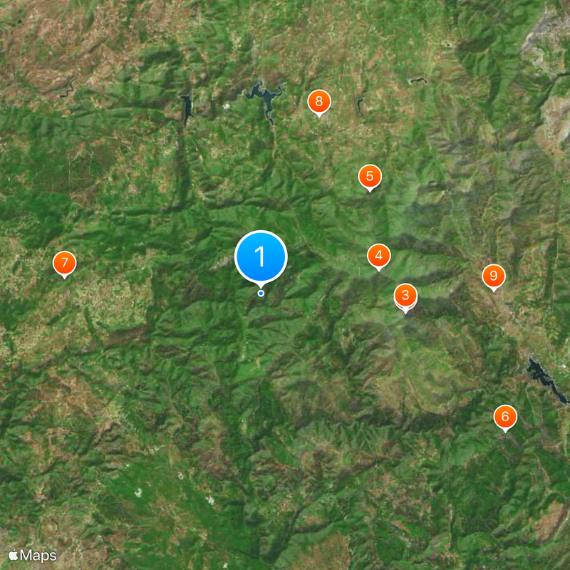 Barbagia Map
