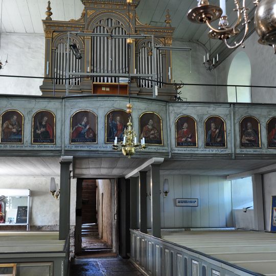 Bjälbo kyrkas orgel by Carl Elfström