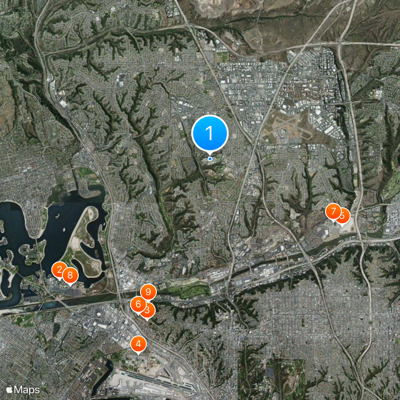 San Diego Mesa College Map