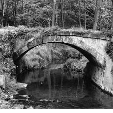 Zwei Brücken über die Kleine Triebisch