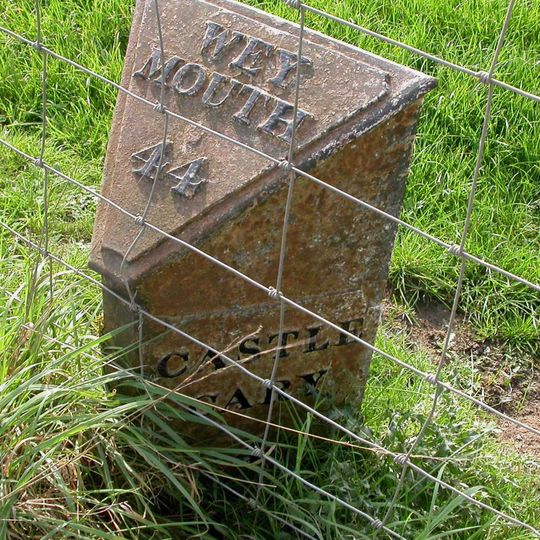 Milepost On Roadside At Ngr St 6394 3796