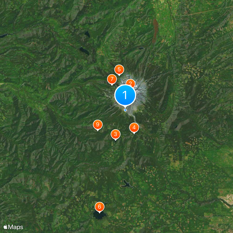 Timberline Lodge Carte