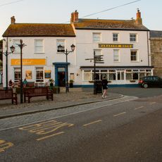 St Michael's House And Walls To Front