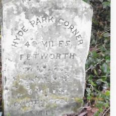 Milestone, Cripplecrutch Hill, Rams Nest Common
