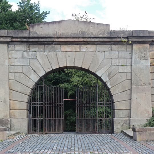 Saint James' Cemetery Gateway To South End Of Saint James' Road