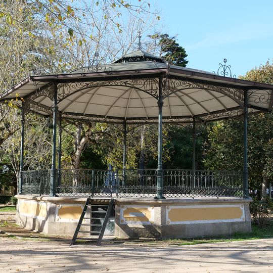 Coreto, sito no Parque Municipal