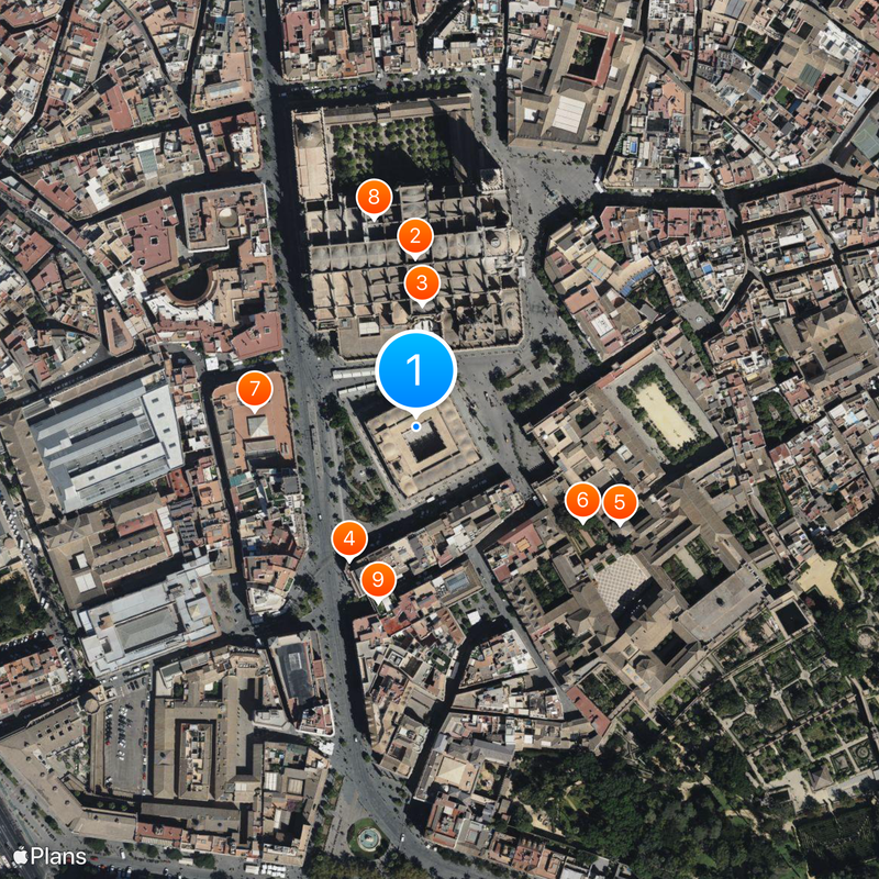 Archives générales des Indes Carte