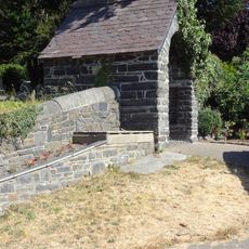 Lychgate to SE of Church of St Padarn