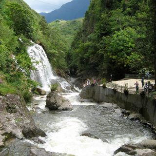 Cát Cát waterfall