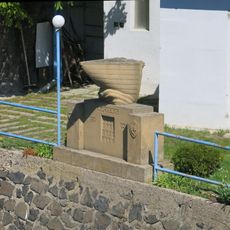 Pomník veslařů u mostu Veslařů v Lounech