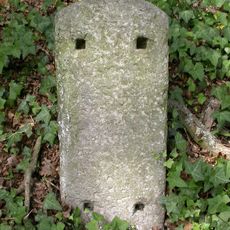 Milestone, Bassett Green Road; 100m NW crematorium