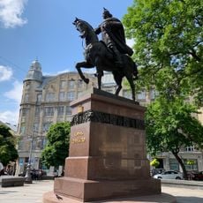 Equestrian statue of Daniel of Galicia