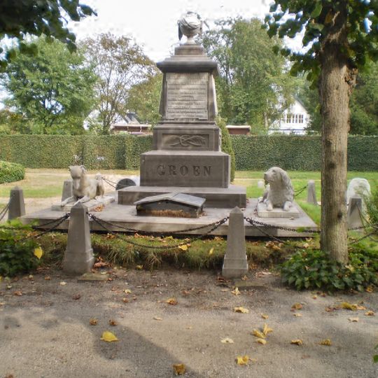 Grafteken voor de familie Groen van Waarder