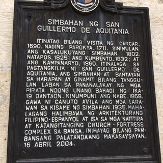 Church of Saint William of Aquitaine historical marker
