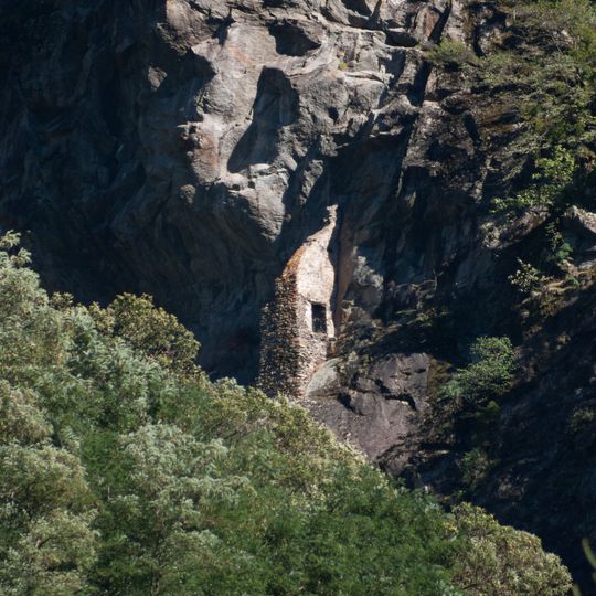 Ruin of the medieval pagan house