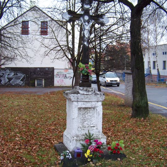 Kříž na rozcestí ulic Budějovická a Hornokrčská