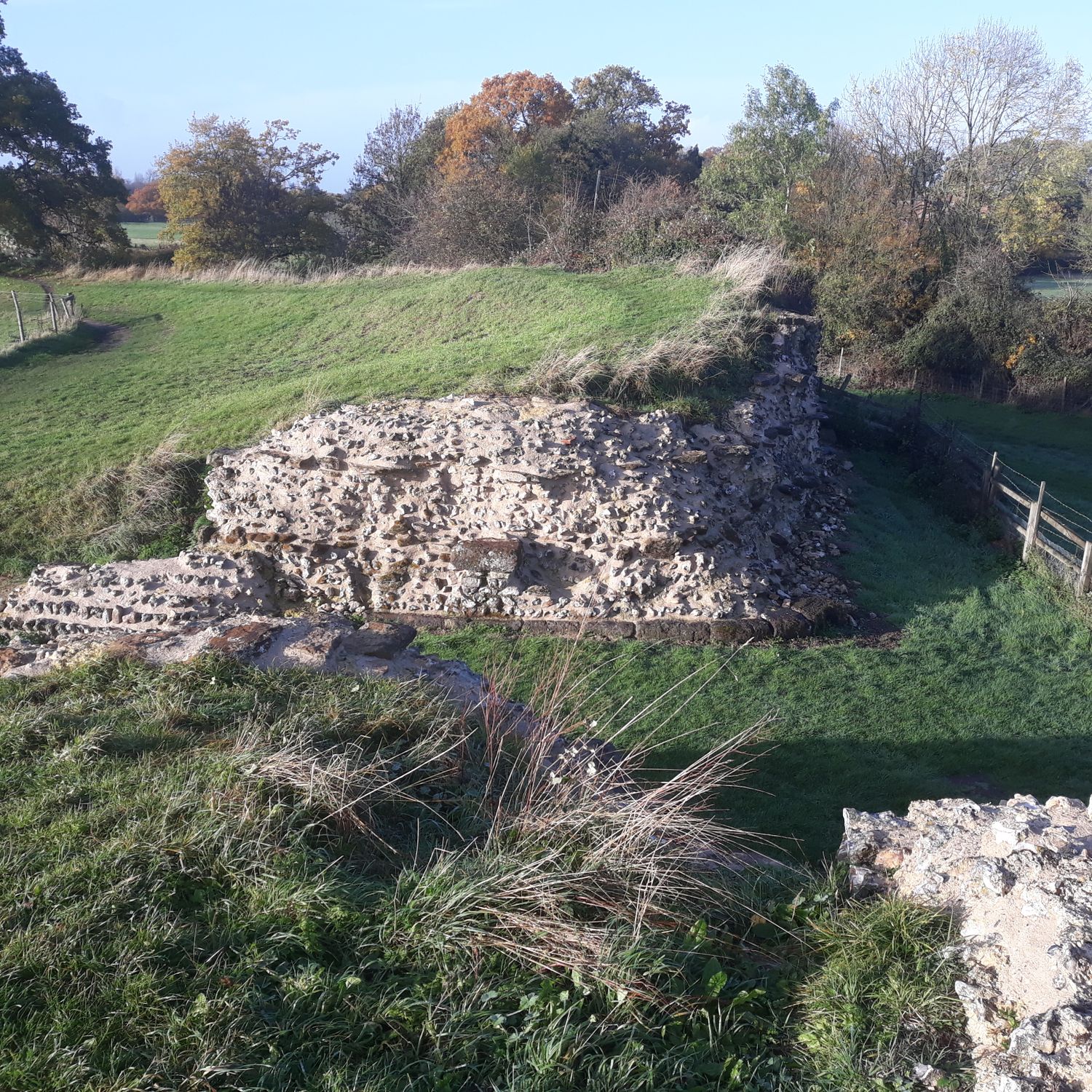 Calleva Atrebatum - Site archéologique à Silchester, Angleterre