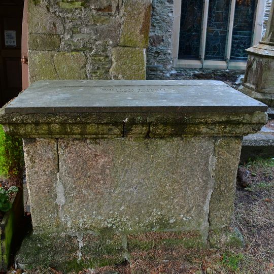 Taprell Monument In The Churchyard Adjacent To South Wall Of South Porch Of Church Of St Bartholomew