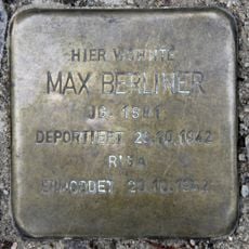 Stolperstein em memória de Max Berliner