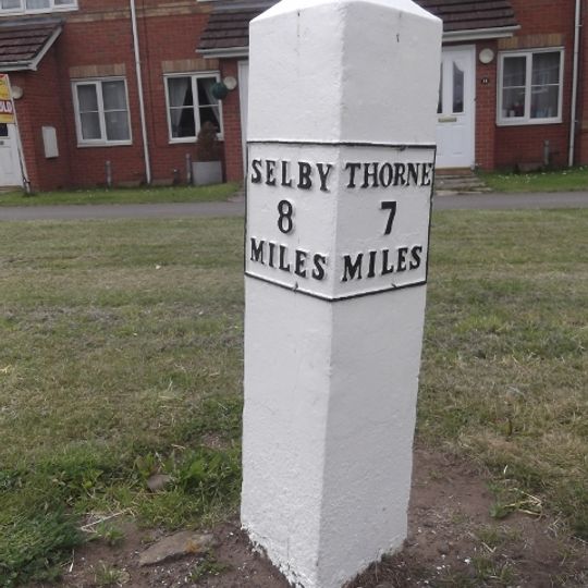 Mile-Post Approximately 75 Metres West Of Fairholme