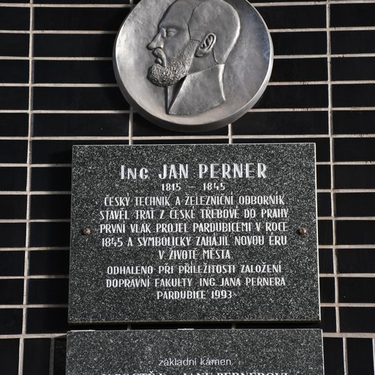 Plaque of Jan Perner