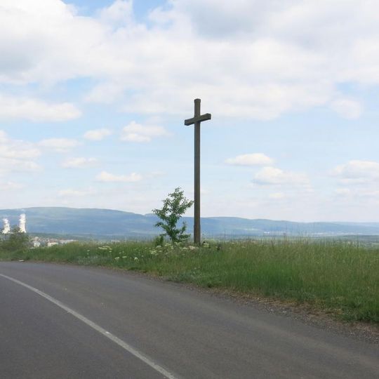 Kříž u silnice z Úhošťan do Kadaňské Jeseně