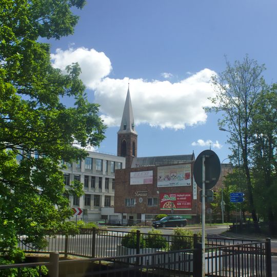 Most Erbenovy ulice přes Zákolanský potok v Kralupech nad Vltavou