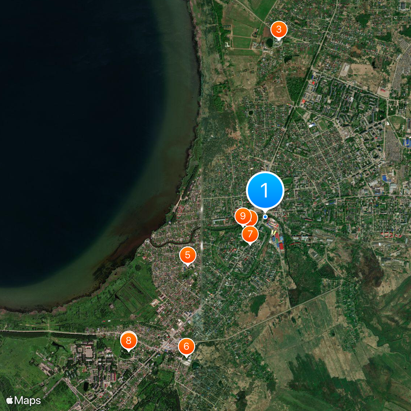 Pereslavl-Zalesski Kaart