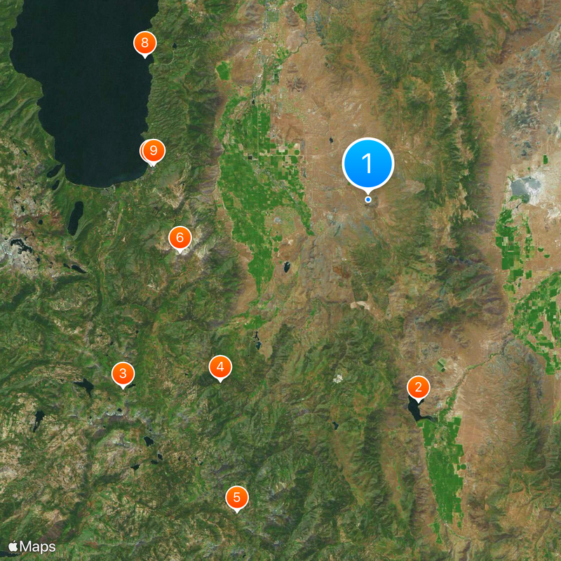 Comté de Douglas Carte