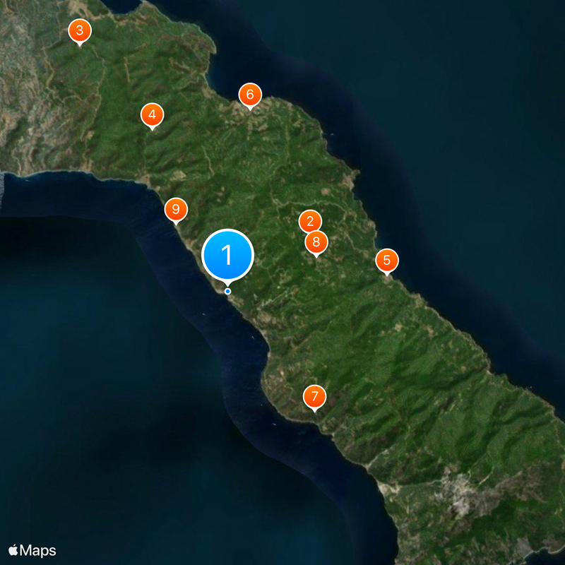 Agiou Panteleimonos monastery Map