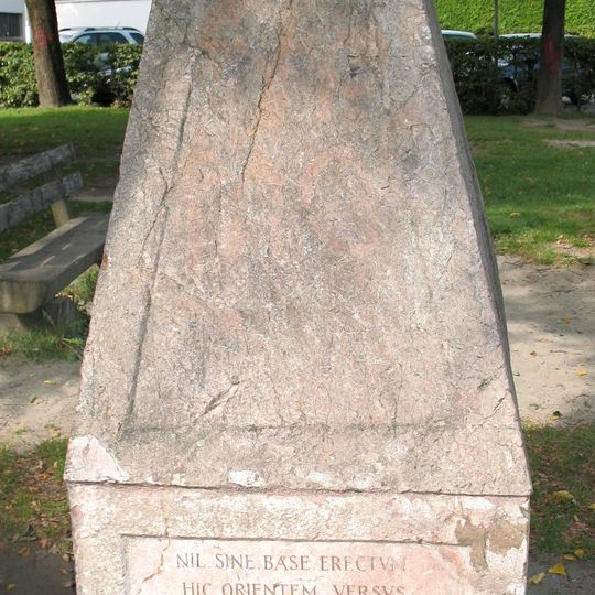 Hall in Tirol Basispunkt der Landvermessung