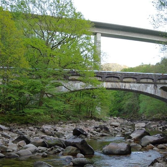 Aquädukt über die Murg