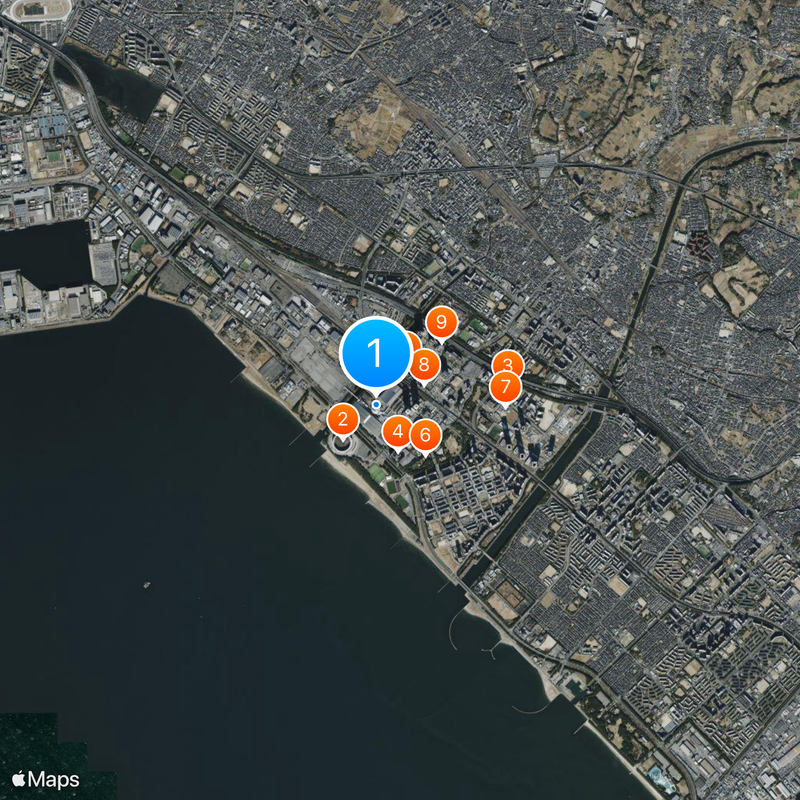 Makuhari Messe Map