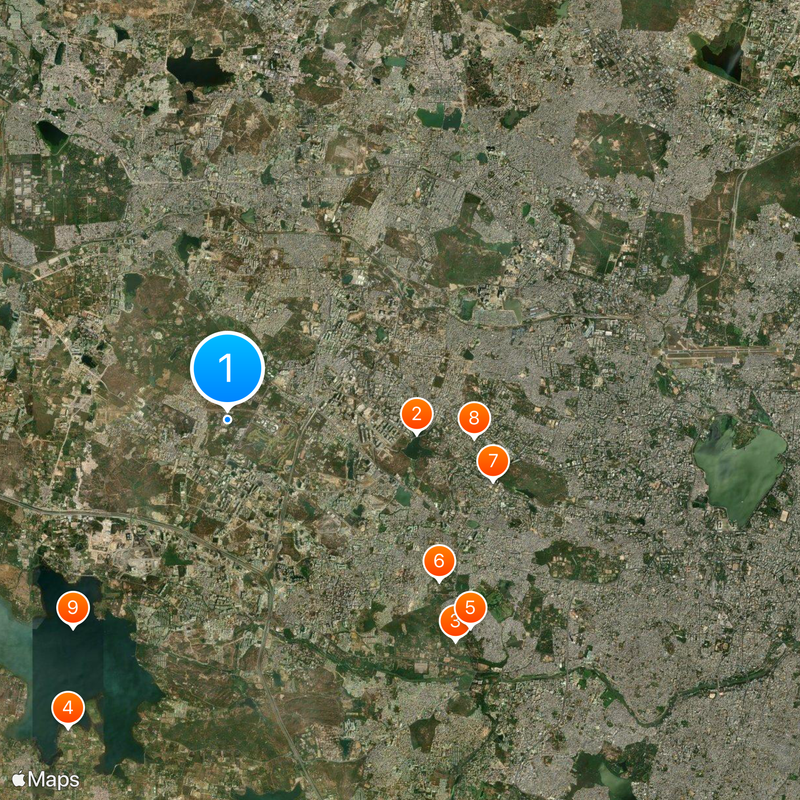 Indian School of Business Map