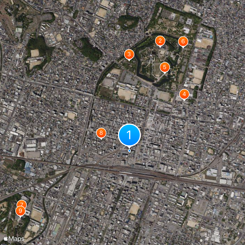 Sanyo Himeji Station Map