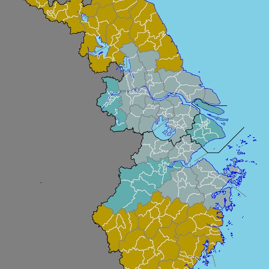 Delta del río Yangtsé