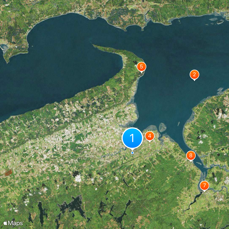 Wolfville Map